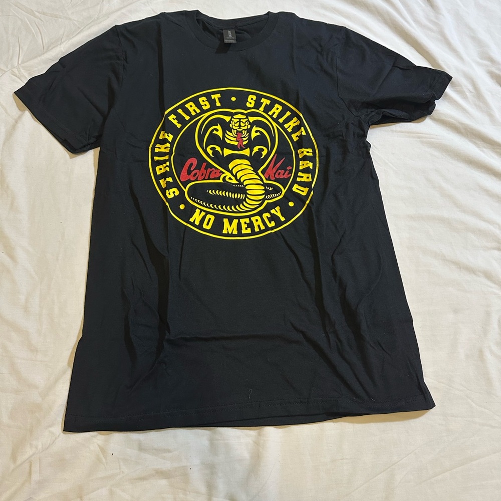 Black Cobra Kai Graphic T-Shirt